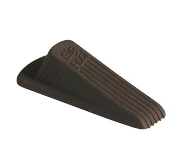 Master Caster Big Foot Doorstop, 1 1/4"H x 2"W x 4 3/4"D, Brown
