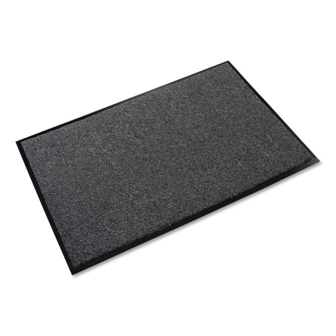 Crown Rely-On Olefin Indoor Wiper Mat, 48 x 72, Charcoal