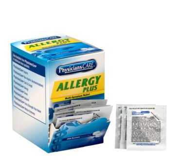 PhysiciansCare Allergy Medication, 2 Per Pack, Box Of 50 Packs