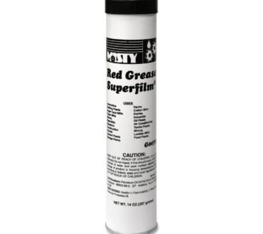 Misty NLGI #2 Red Grease, 14 oz Tube, 48/Carton