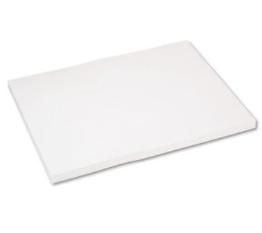 Pacon Medium Weight Tagboard, 18 x 24, White, 100/Pack