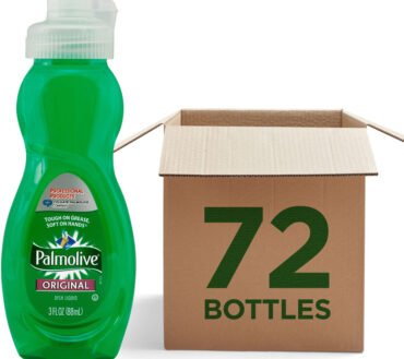 Palmolive Original Dishwashing Liquid, 3 Oz Bottle, Case Of 72