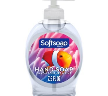 Softsoap Aquarium Design Liquid Hand Soap, Light, Fresh Scent, 7.5 Oz Pump Bottle