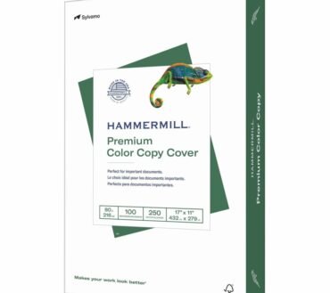 Hammermill Color Copy Digital Card Stock, Super Smooth White, Ledger (11" x 17"), 80 Lb, Pack Of 250
