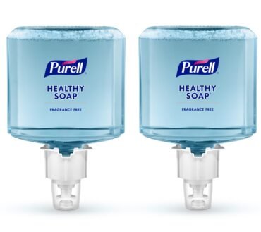 PURELL Brand Gentle and Free HEALTHY SOAP Foam ES6 Refill, Fragrance Free, 40.6 Oz, Pack of 2