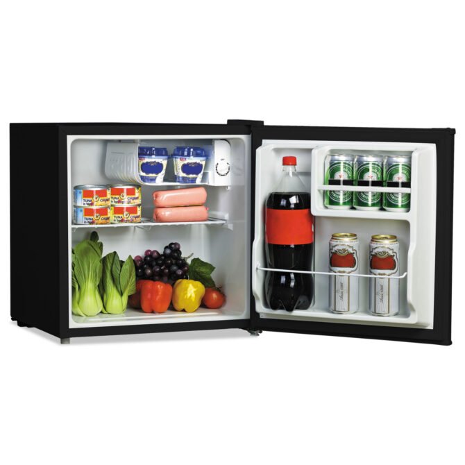 Alera 1.6 Cu. Ft. Refrigerator with Chiller Compartment, Black