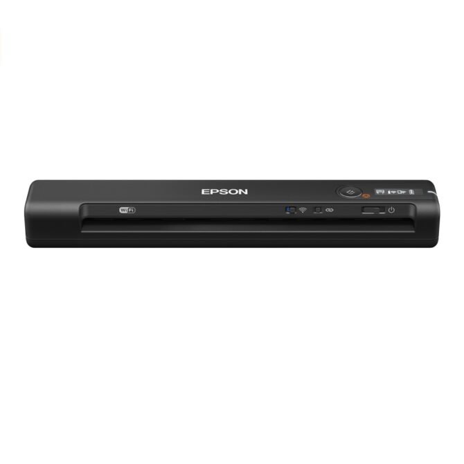 Epson WorkForce ES-60W Wireless Portable Color Document Scanner, B11B253201