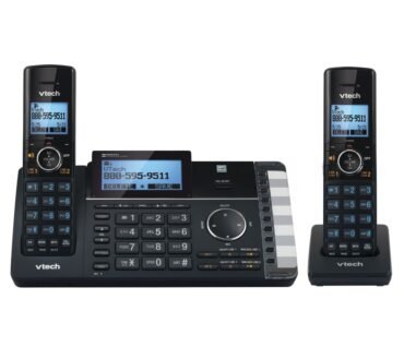 VTech DS6251-2 DECT 6.0 Expandable 2-Line Cordless Phone With Answering System, 80-1375-00
