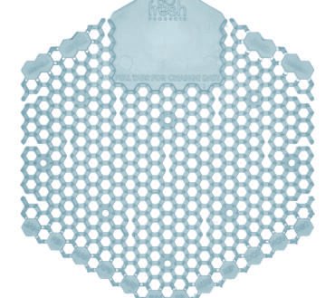 Fresh Products Wave 3D Urinal Deodorizer Screen, Ocean Mist Scent, Blue, 10 Screens/Box