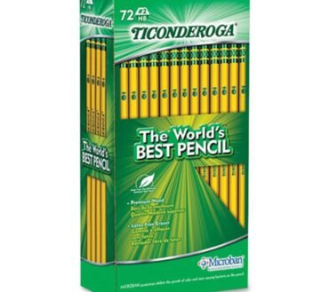 Ticonderoga #2 Pencils, #2 Lead, Soft, Pack of 72