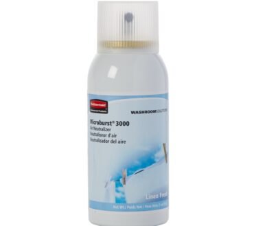 Rubbermaid Microburst 3000 Air Freshener Refills, Linen Fresh, 2 Oz, Case Of 12