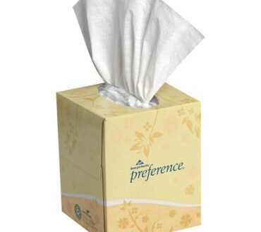 Georgia-Pacific Preference Facial Tissue, 100 Sheets Per Box