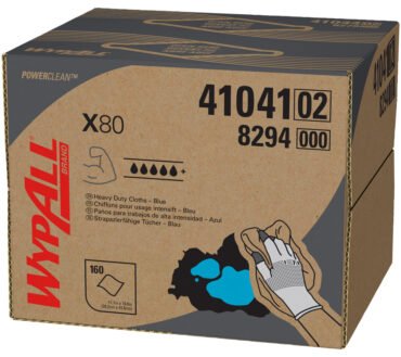 Kimberly-Clark Professional Wipers Wypall X80 Brag Box , Box Of 160