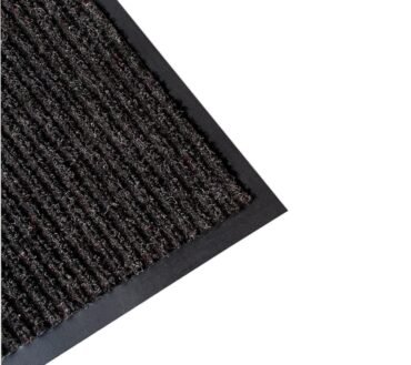 Tough Rib Floor Mat, 2' x 3', Charcoal