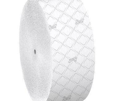 Scott Essential Jumbo Roll Coreless 2-Ply Toilet Paper, 1,150' Per Roll, 65% Recycled, Pack Of 12 Rolls
