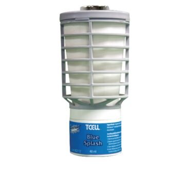 Rubbermaid Commercial Products TCell Refill, 1.62 Oz, Splash Blue, Case Of 6