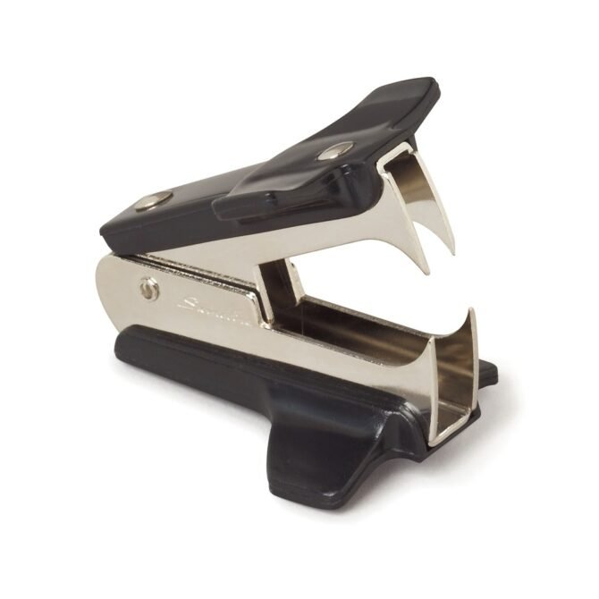 Swingline Deluxe Staple Remover, Extra Wide, Steel Jaws, Black