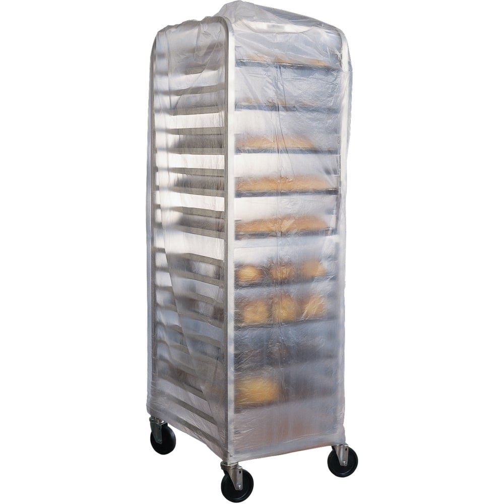 Heritage HDPE Rack Covers, 60"x 83", Natural, Case Of 50 Covers