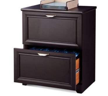 Magellan 23-1/2"W x 16-9/16"D Lateral 2-Drawer File Cabinet, Espresso