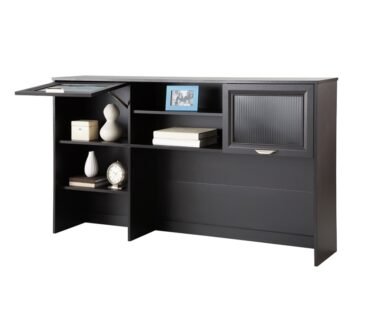 Magellan 58"W Hutch For Corner Or L-Shaped Computer Desks, Espresso