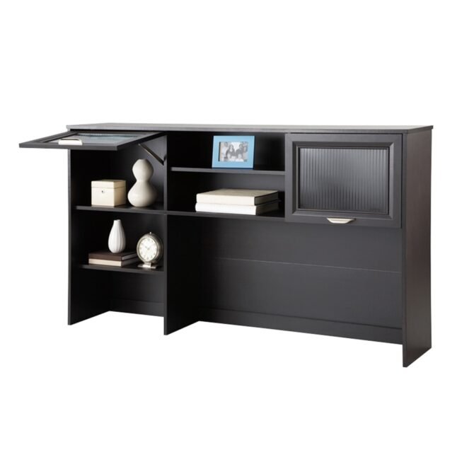 Magellan 58"W Hutch For Corner Or L-Shaped Computer Desks, Espresso