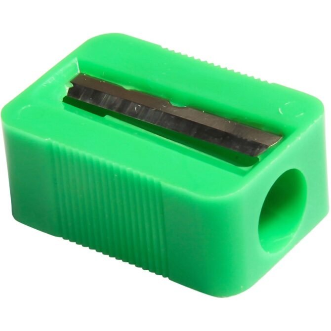 Baumgartens Single-Hole Pencil Sharpeners, Assorted Colors (No Color Choice)