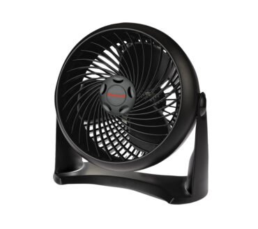 Honeywell HT-900 3-Speed Turbo Table Air Circulator Fan, 6" x 11" x 11", Black