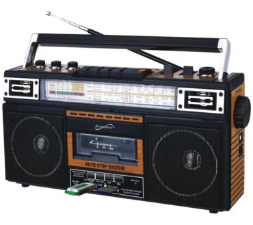 Supersonic 4 Band Radio & Cassette Player + Cassette To Mp3 Converter & Bluetooth
