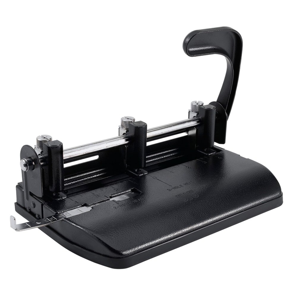 Officemate Heavy-Duty Hole Punch with Lever Handle