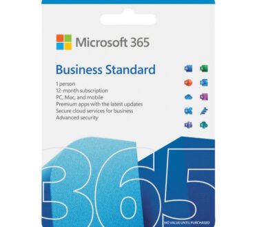 Microsoft 365 Business Standard FPP - Complete Product - 1 User, 5 Device - 1 Year