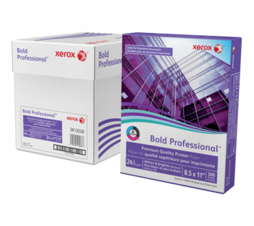 Xerox Bold Professional Premium Quality Inkjet Or Laser Paper, 5 Reams, Letter Size (8 1/2" x 11"), Ream Of 500 sheets, 24 Lb, 98 Brightness, FSC Certified
