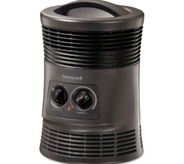 Honeywell 360 Surround Fan Forced Heater, 1,500 W, 9 x 9 x 12, Gray