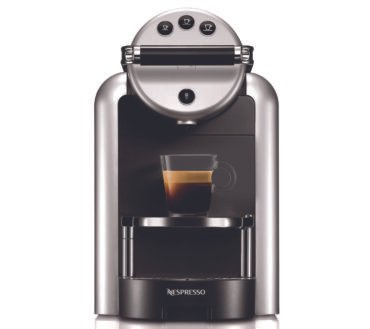 Professional Zenius Espresso Machine, Silver/Black